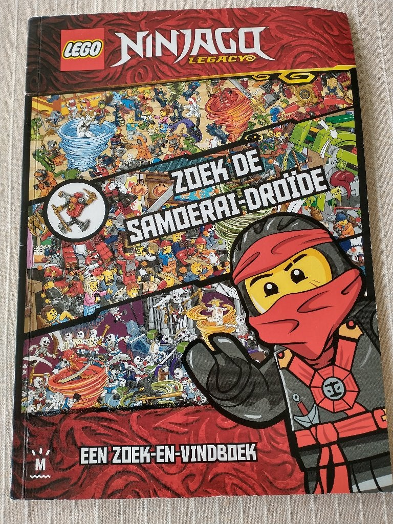 LEGO Ninjago Legacy Zoek-en-Vindboek 2020, 5 of 6 jaar, Fictie algemeen, Ophalen of Verzenden, Zo goed als nieuw