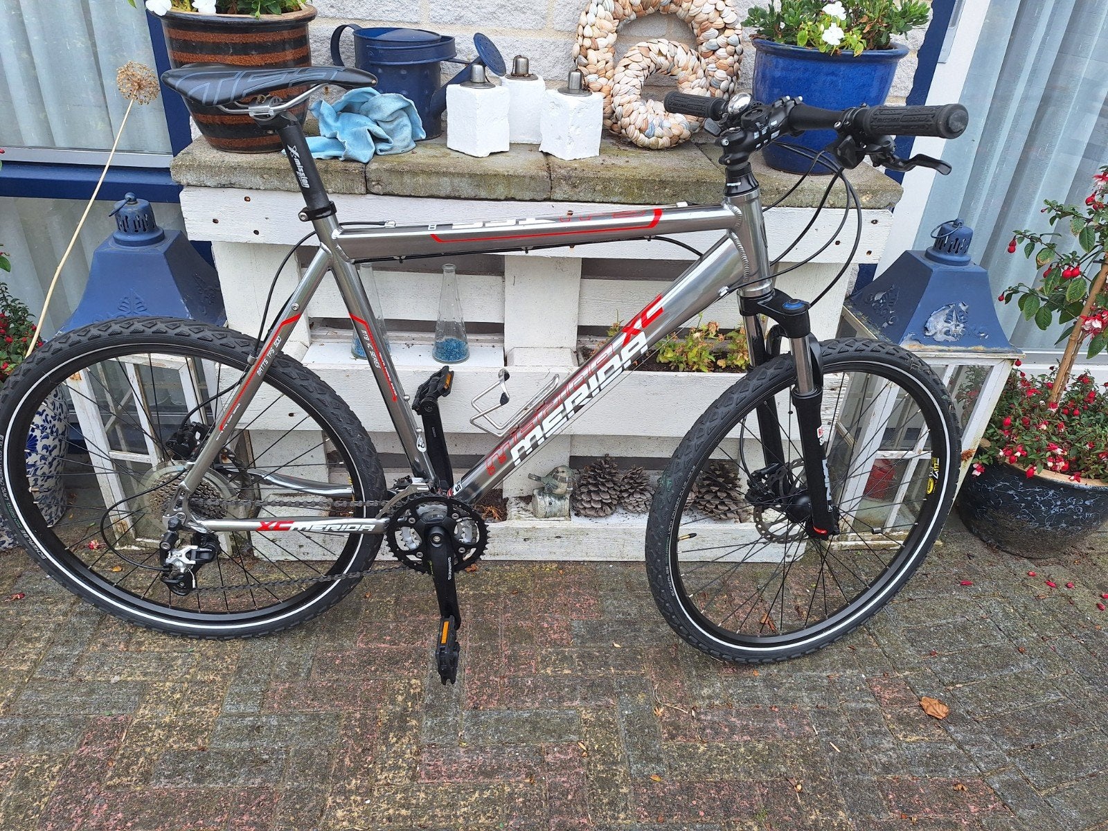 Merida TFS mountainbike, Fietsen en Brommers, Ophalen, 57 cm of meer, Merida, Zo goed als nieuw