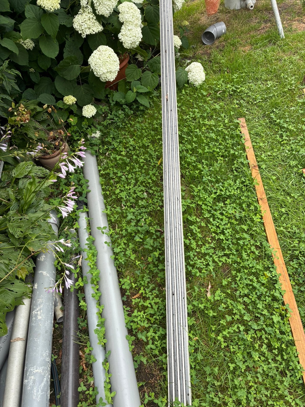 Bovenrails voor schuifpui en tochtstrips, Ophalen, Gebruikt, 160 cm of meer