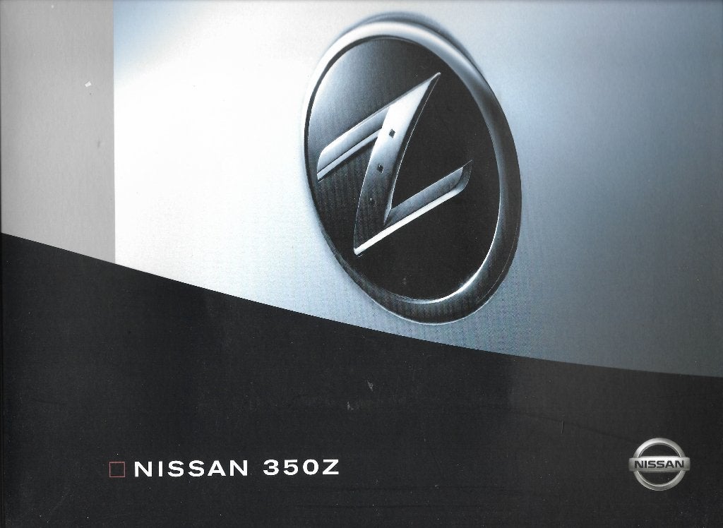 Nissan 350Z folder, Ophalen of Verzenden, Zo goed als nieuw, Nissan
