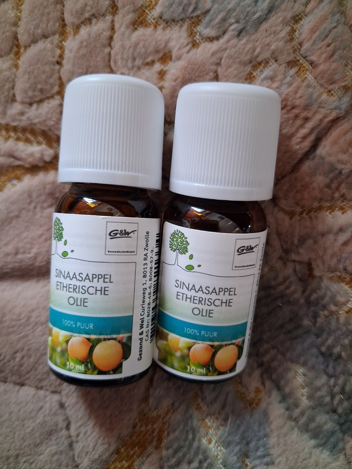 G&W etherische sinaasappelolie nieuw 2 flesjes, Ophalen of Verzenden, Nieuw