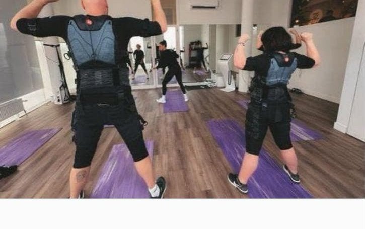 EMS speciale kleding XBODY - Maat M/L, Maat 38/40 (M), Verzenden, Zwart, Fitness of Aerobics