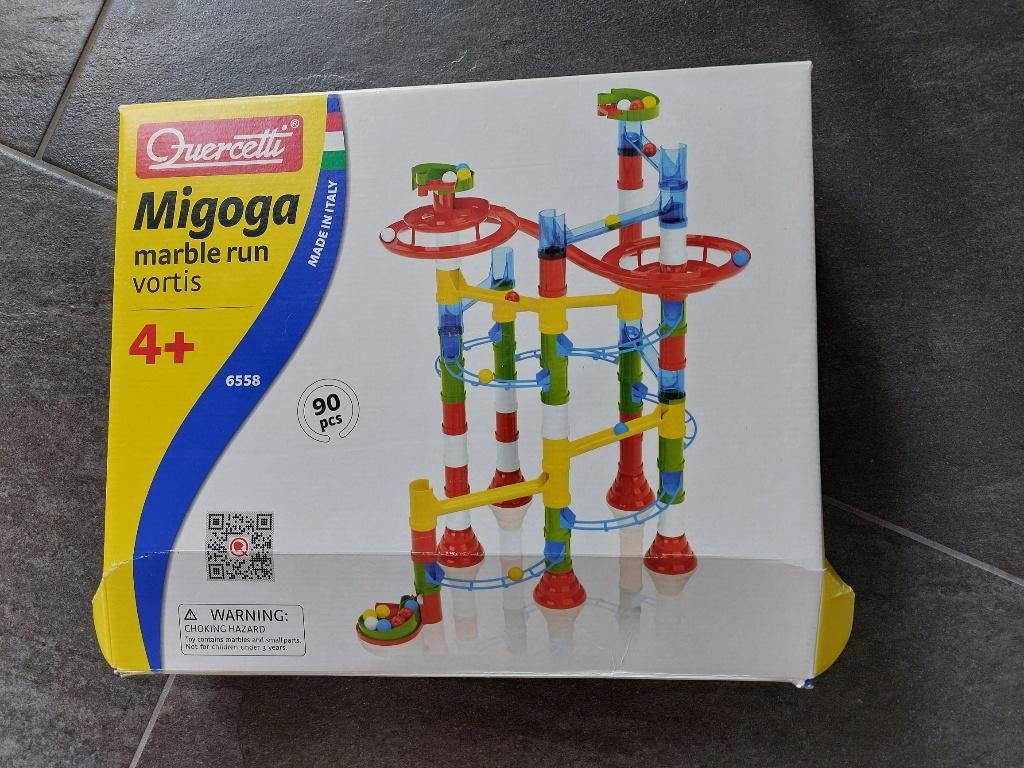 Quercetti knikkerbaan 90pcs, Kinderen en Baby's, Speelgoed | Educatief en Creatief, Ophalen of Verzenden