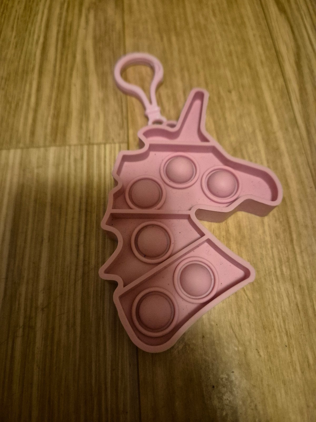 Pop-it fidget toy unicorn sleutelhanger, Ophalen, Zo goed als nieuw