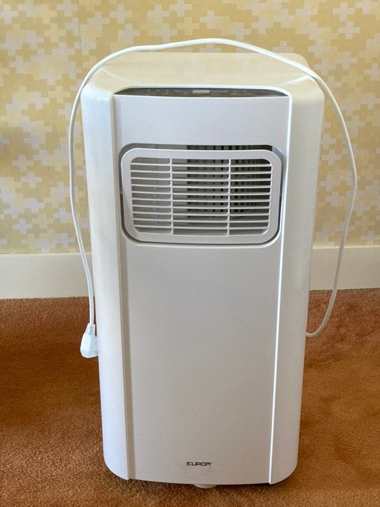 Eurom mobiele airco, Ophalen, Gebruikt, Timer, Minder dan 60 m³