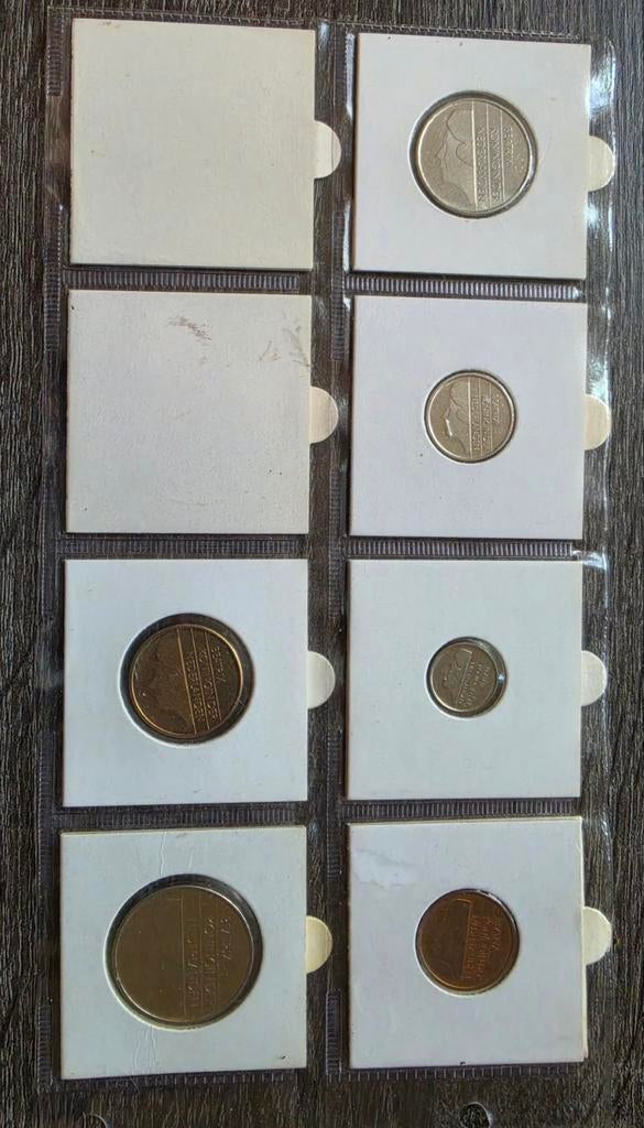 Gulden munten set 1989, Ophalen of Verzenden, Overige waardes, Setje