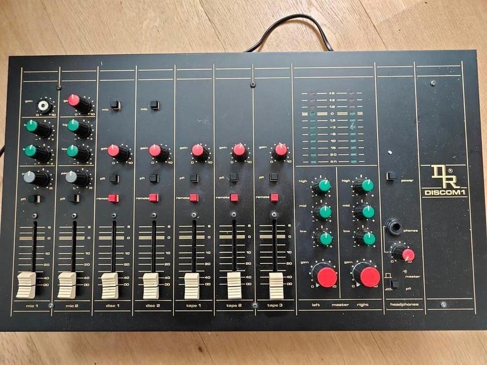 D&R discom 1 mengpaneel, Muziek en Instrumenten, Mengpanelen, Ophalen of Verzenden