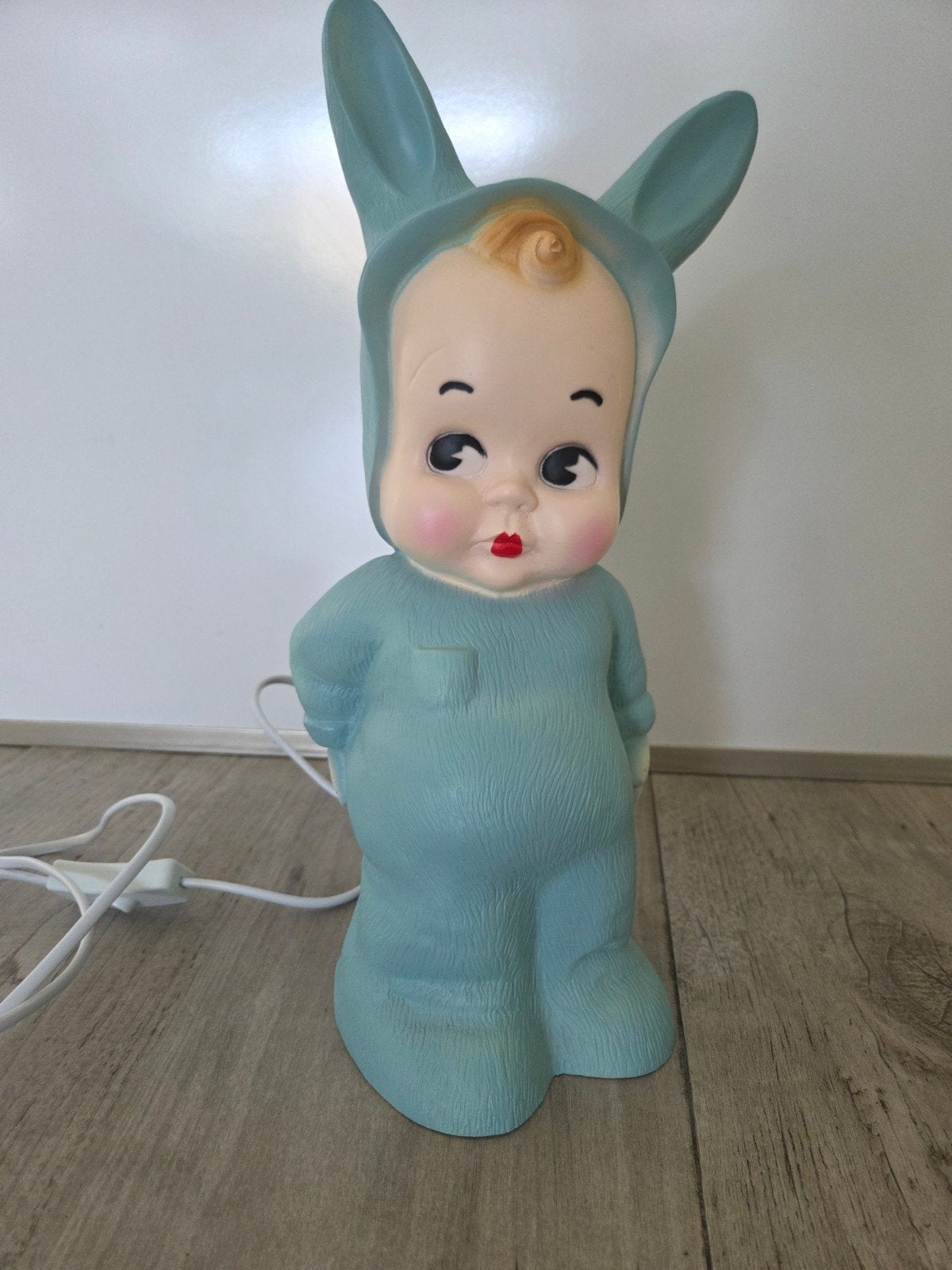 Lamp konijn - Lapin & Me - turquoise, Ophalen, Overige merken, Overige kleuren, Zo goed als nieuw