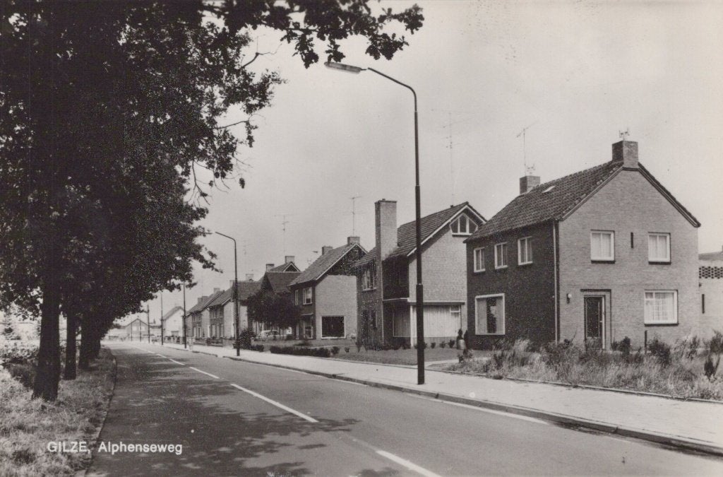 GILZE - 1972 - Alphenseweg, Verzenden, 1960 tot 1980, Ongelopen, Noord-Brabant