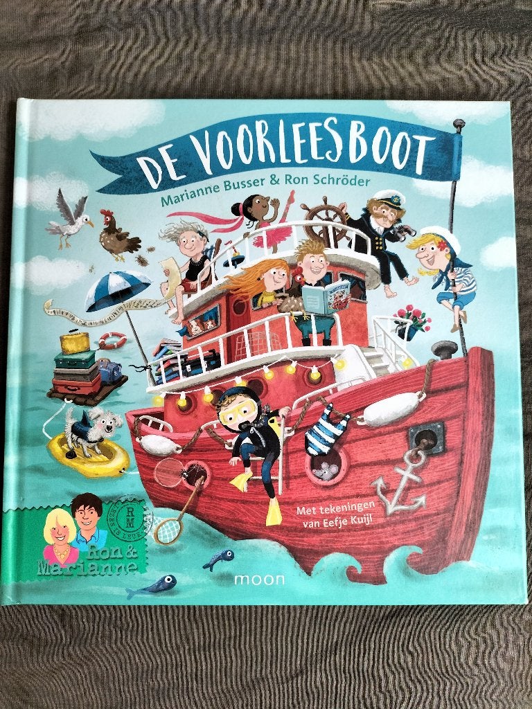 Marianne Busser & Ron Schröder - De Voorleesboot, Fictie algemeen, Jongen of Meisje, Ophalen of Verzenden, Zo goed als nieuw