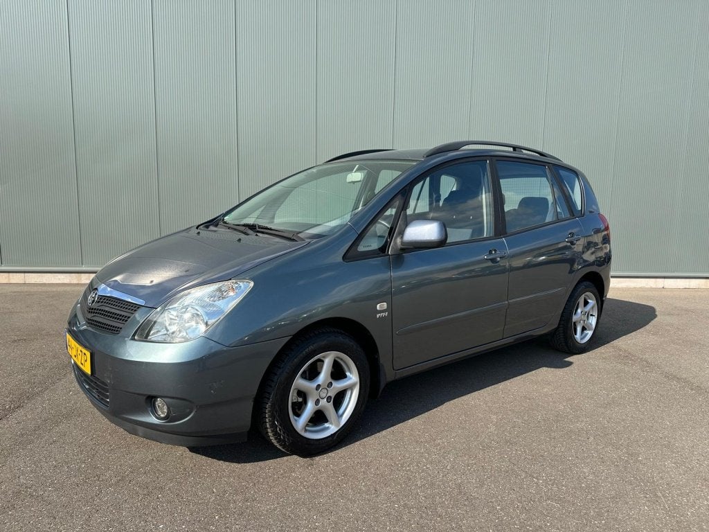 Toyota Corolla Verso 1.8 VVT-i Linea Sol AIRCO | NAP !, 13 km/l, 4 cilinders, Blauw, Origineel Nederlands