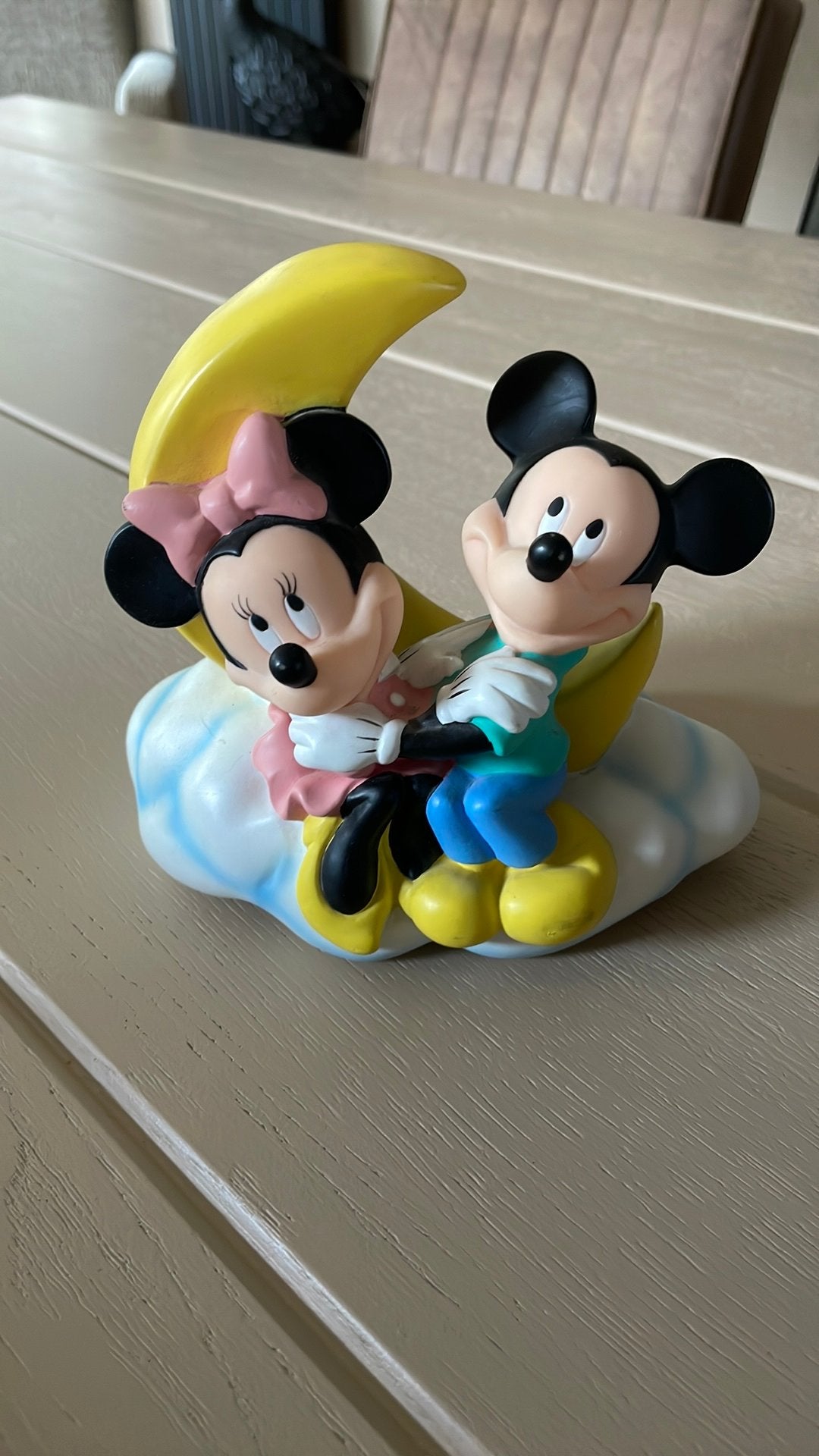 Mickey Mouse spaarpot, Verzamelen, Ophalen of Verzenden, Mickey Mouse, Zo goed als nieuw, Beeldje of Figuurtje