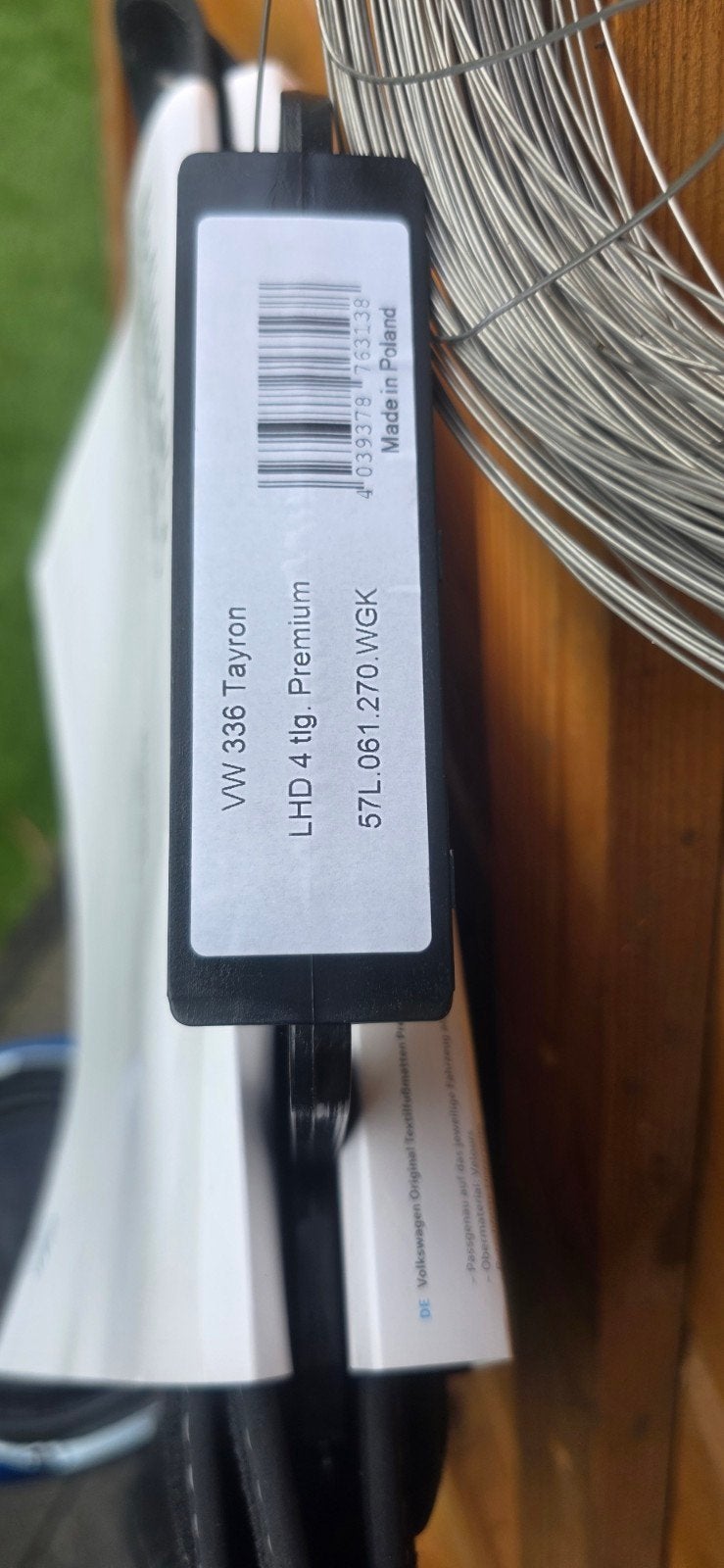 VW 336 Tayron Premium Vloermatten LHD 4-delig, Ophalen, Nieuw