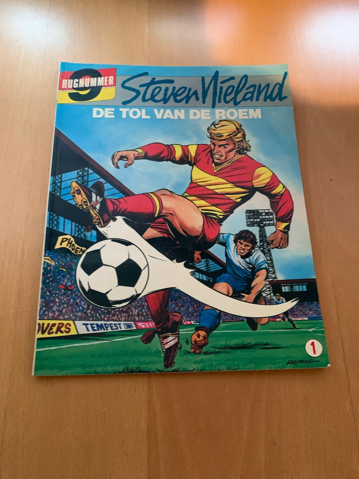 Steven Mieland - De Tol van de Roem (Rugnummer 9), Eén stripboek, Ophalen of Verzenden, Gelezen