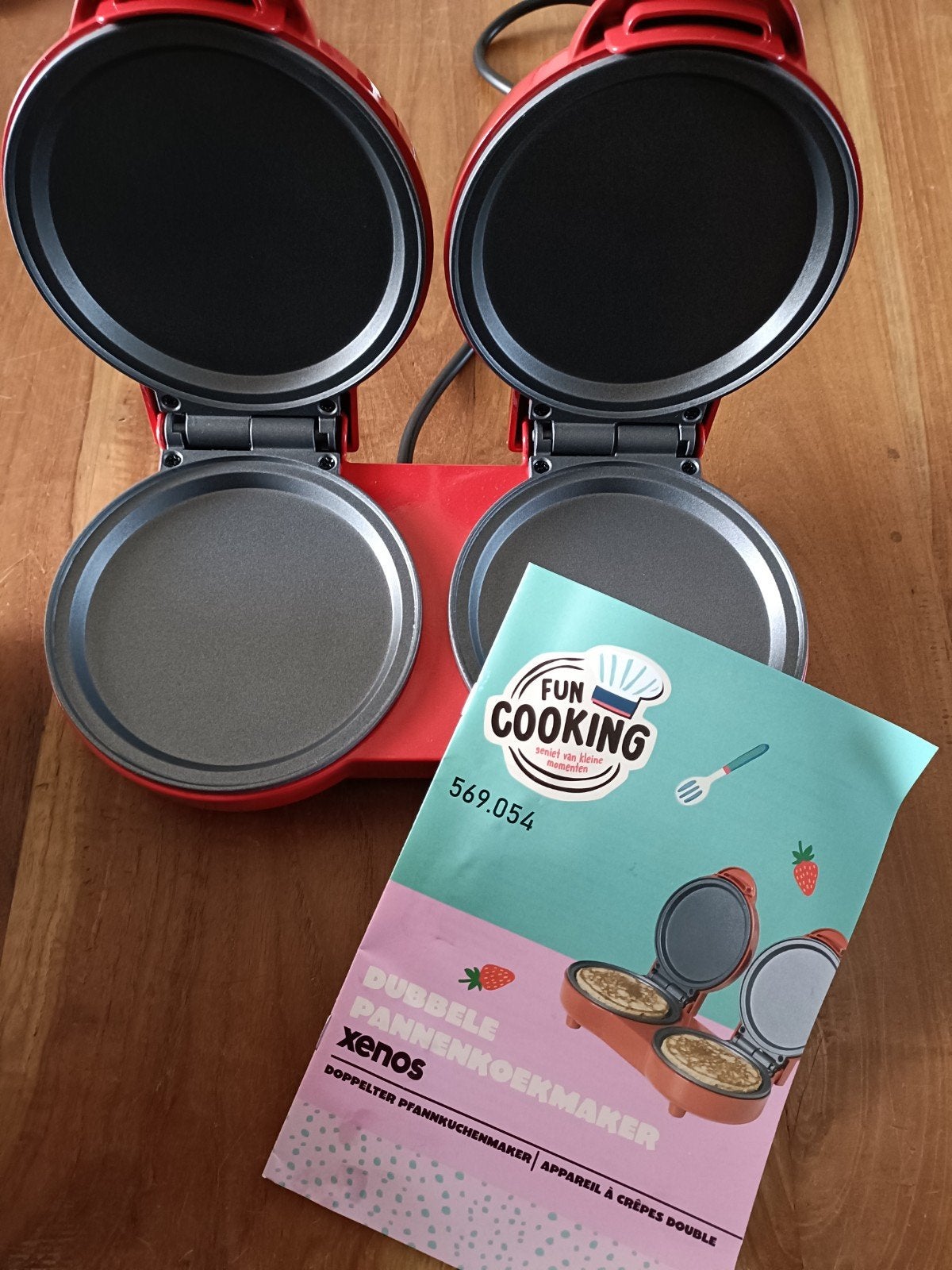 Funcooking pannenkoeken maker Xenos, Ophalen of Verzenden, Zo goed als nieuw