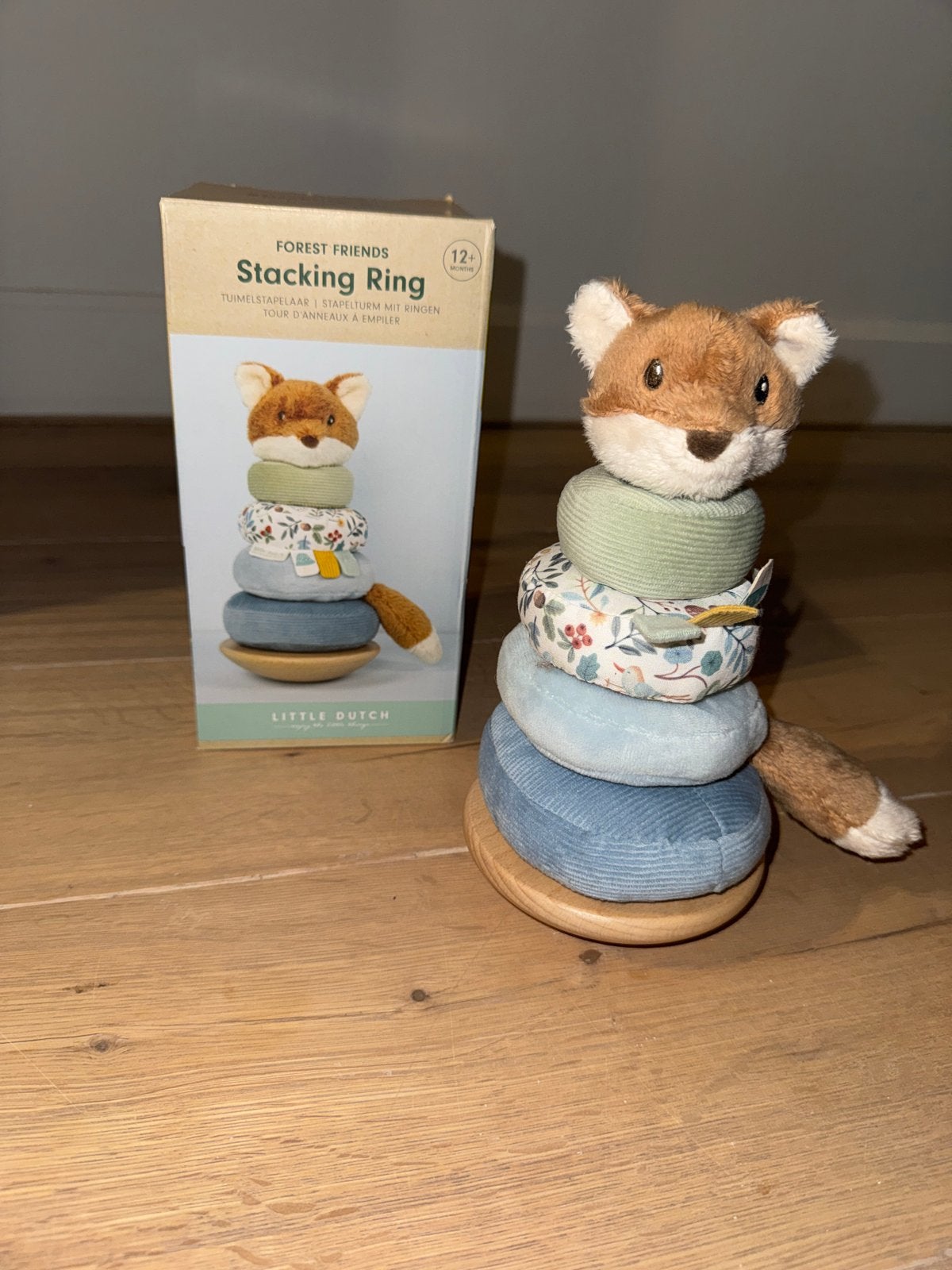 NIEUW Little Dutch Forest Friends Stacking Ring Vos, Kinderen en Baby's, Speelgoed | Babyspeelgoed, Ophalen, Zo goed als nieuw