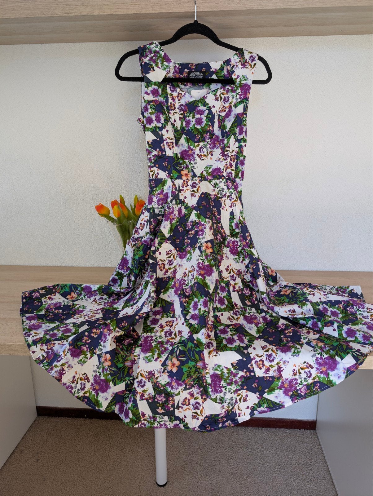 Hearts & Roses London Bloemenjurk - Nieuw met kaartje, Meerkleurig, Maat 42/44 (L), Nieuw, Ophalen of Verzenden
