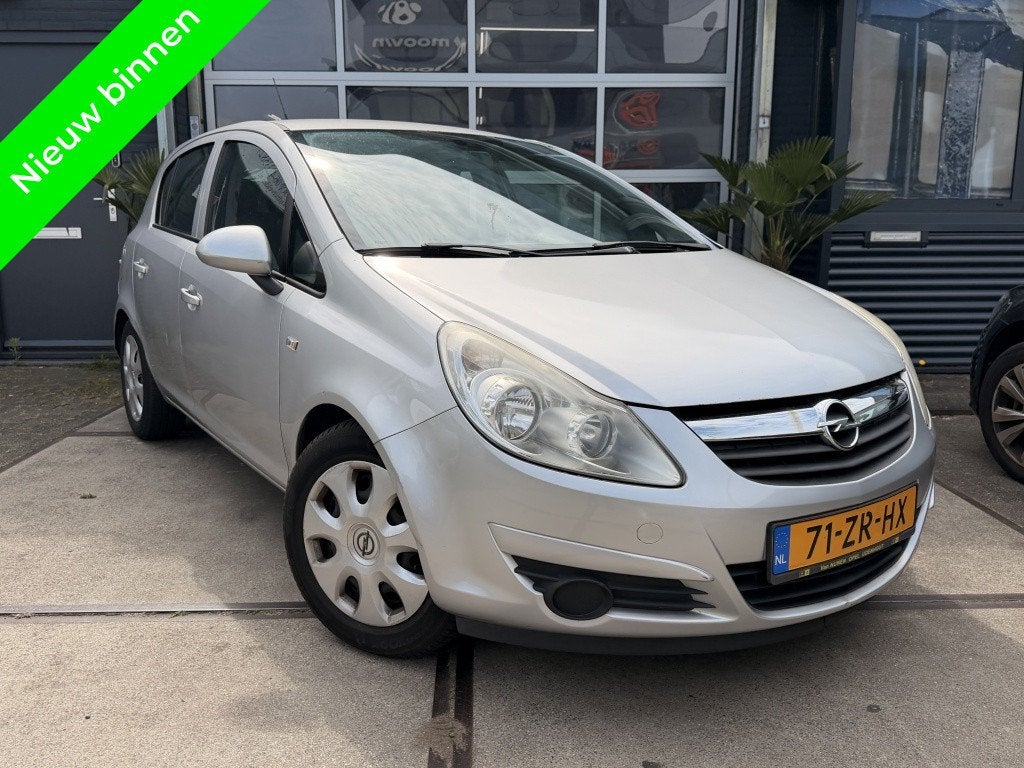Opel Corsa 1.2-16V Business Automaat Airco 5drs! Inruilkoopj, Automaat, Stof, Gebruikt, Metallic lak