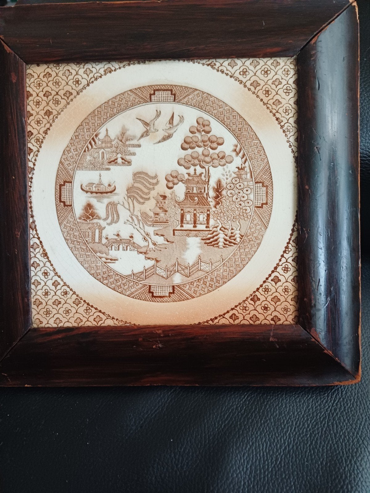 antieke  wedgwood. son Japanse tegel, Ophalen of Verzenden