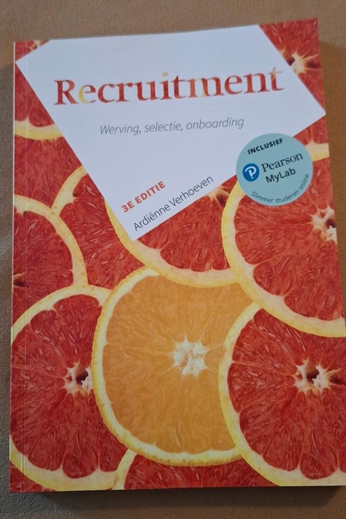 Ardienne Verhoeven - Recruitment, Ardienne Verhoeven, Ophalen of Verzenden, Zo goed als nieuw, Nederlands