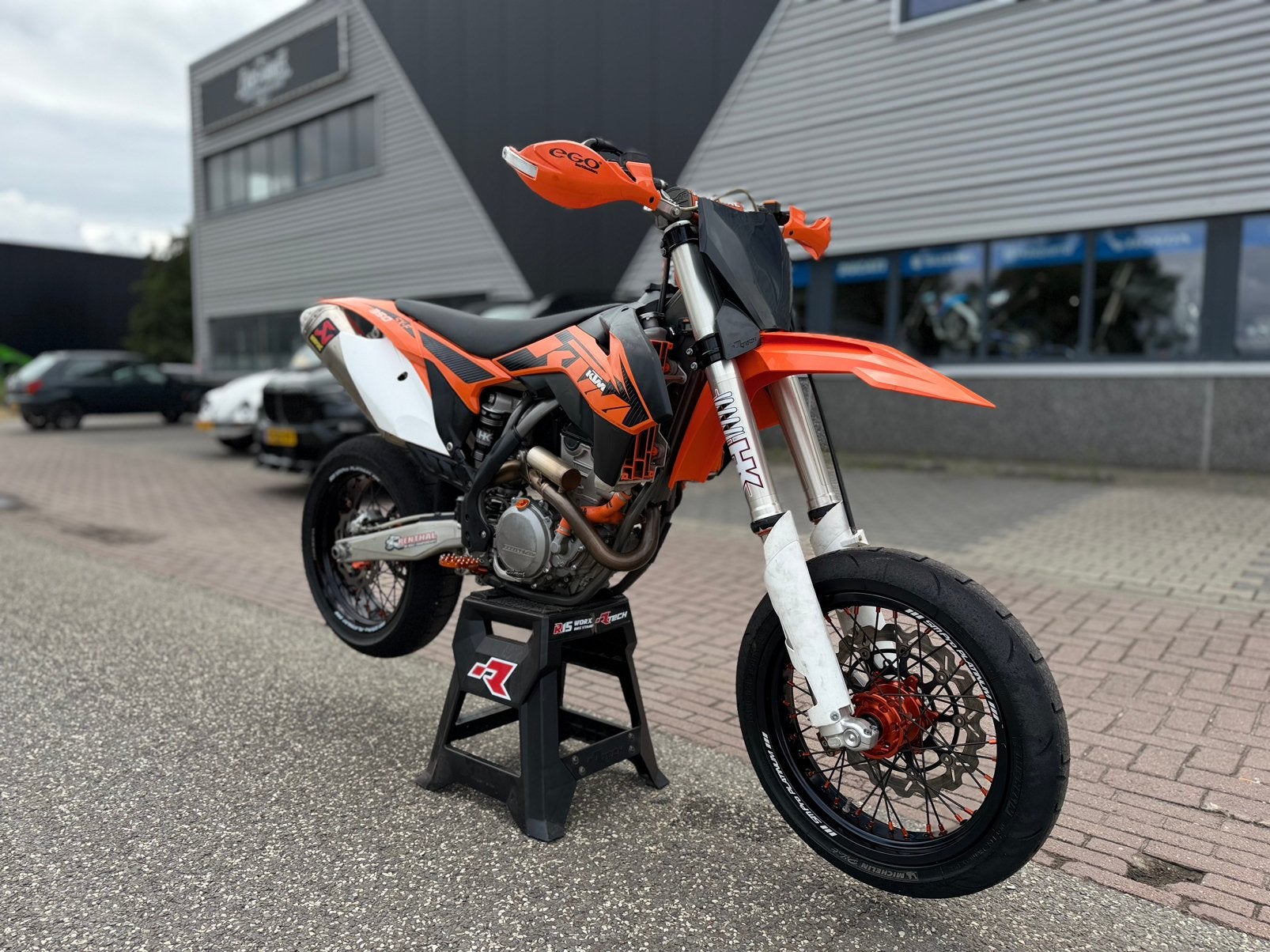 KTM 350 Smr/Sxf no450 Supermoto Supermotard Sm Ready to race, Fietsen en Brommers, Brommers | Derbi, Ophalen of Verzenden, Zo goed als nieuw