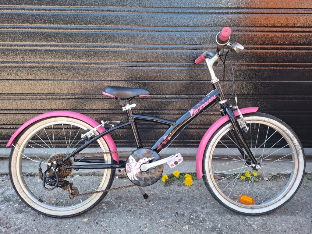 20 inch b twin meisjesfiets 6 versnellingen, Niet ingevuld, Versnellingen, Niet ingevuld, B twin