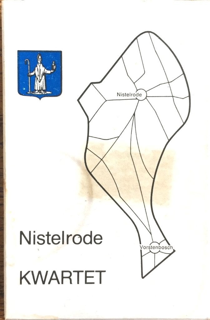 NISTELRODE Kwartet - compleet - z.g.a.n., Ophalen of Verzenden, Zo goed als nieuw, Kwartet(ten)