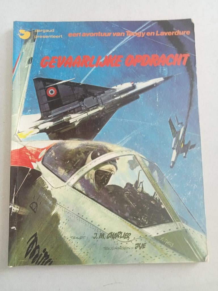 Tangy en Laverdure: Gevaarlijke Opdracht - Stripboek, Eén stripboek, Ophalen of Verzenden, Gelezen, J.M. Charlier