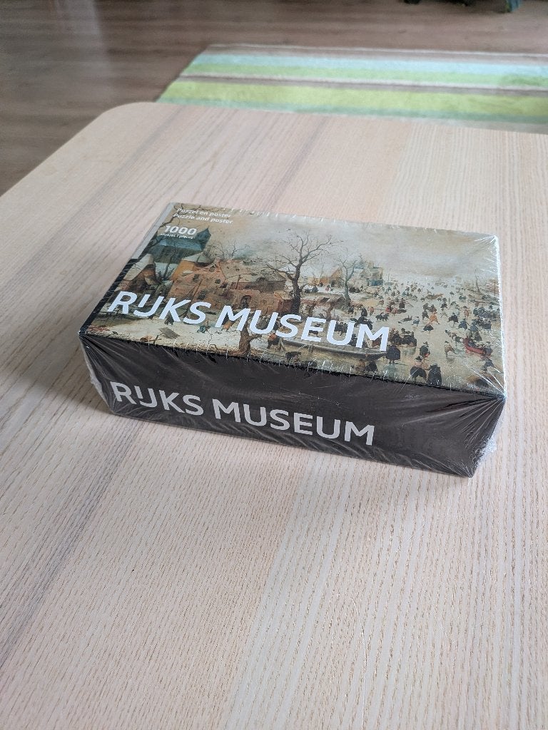 Rijksmuseum puzzel 1000 stukjes, NIEUW, Ophalen of Verzenden, 500 t/m 1500 stukjes, Nieuw, Legpuzzel