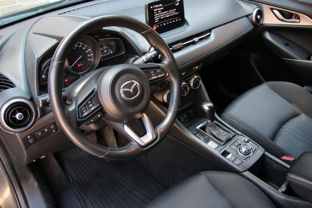 Mazda CX-3 2.0 SAG 120 Dyn. (bj 2018, automaat), Auto's, Automaat, Stof, Gebruikt, Zwart