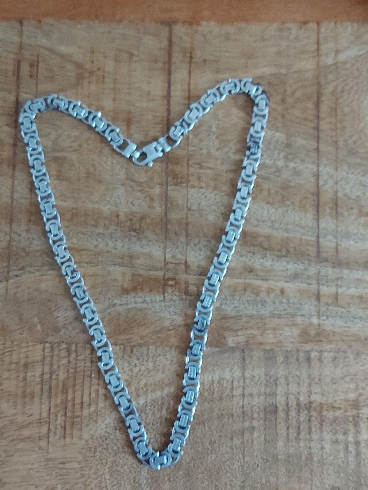 Zilveren Koningsketting, Sieraden, Tassen en Uiterlijk, Ophalen of Verzenden, Zo goed als nieuw, Zilver, Zilver