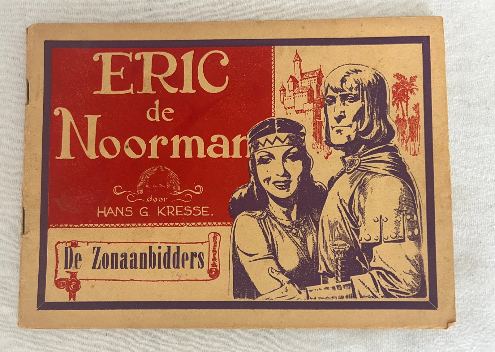 Eric de Noorman - De Zonaanbidders (Hans G. Kresse), Eén stripboek, Ophalen of Verzenden, Gelezen