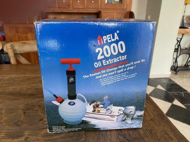 Pela 2000, Carter pomp, Oil Extractor, Ophalen of Verzenden, Zo goed als nieuw, Motor en Techniek