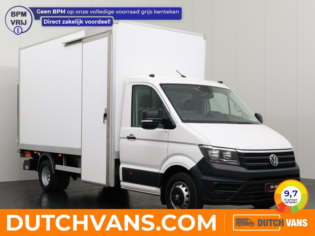 Volkswagen Crafter 2.0TDi 177PK Automaat Bakwagen+Laadklep |, Automaat, Stof, Gebruikt, Navigatiesysteem