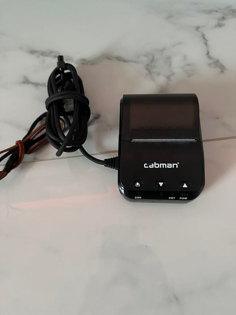 Cabman met printer, gps en toebehoren, Ophalen of Verzenden, Zo goed als nieuw