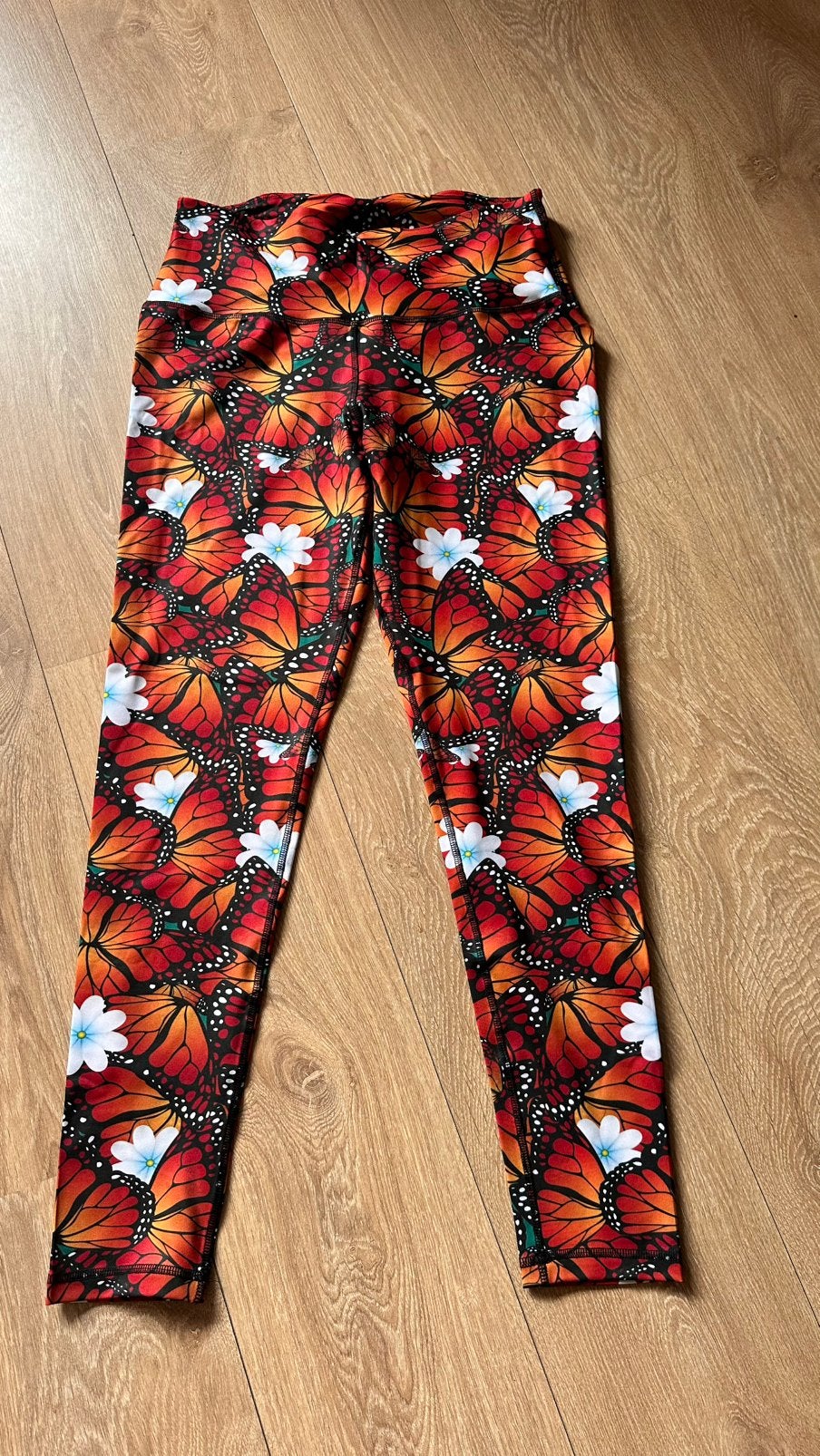 Bali yogabroek, Bruine Vlinder, Yoga Shanti, nieuw, Kleding | Dames, Ophalen of Verzenden, Zo goed als nieuw, Bruin, Legging