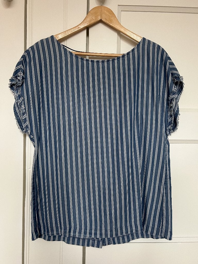 Blouse Esprit - mt 36, Ophalen of Verzenden, Zo goed als nieuw, Maat 36 (S), Blauw