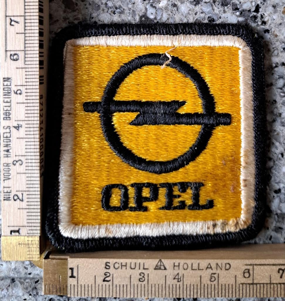 Vintage patch OPEL automerk rally rallycross, Verzamelen, Ophalen of Verzenden, Zo goed als nieuw, Auto's