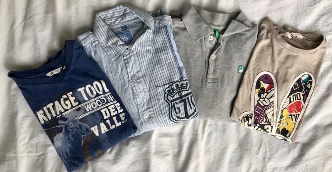 Longsleeves pakket jongen – maat 134/140 shirts lange mouwen, Ophalen of Verzenden, Zo goed als nieuw, Maat 134