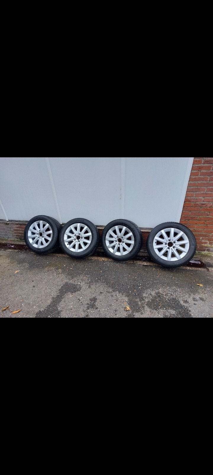 Mercedes A-klasse 16 inch velgen met Michelin winterbanden, Ophalen, Gebruikt, 16 inch, Banden en Velgen