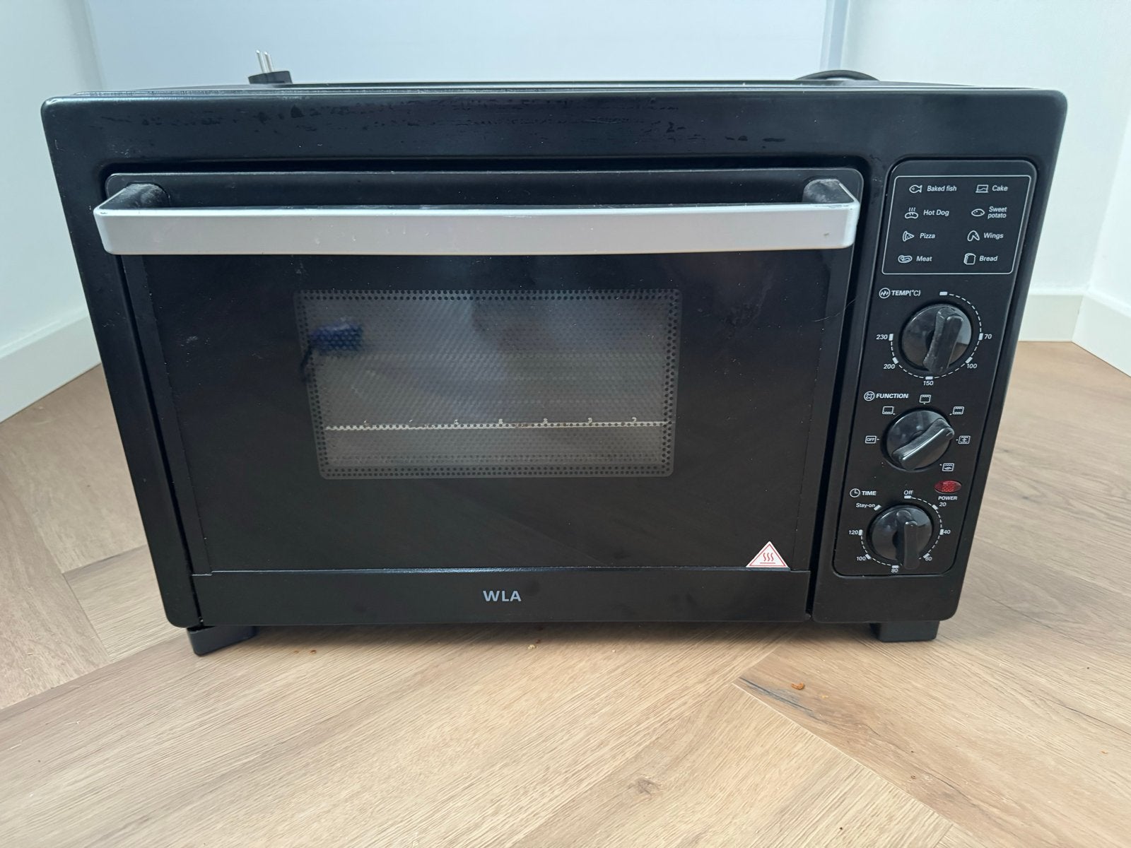 WLA Toaster Oven 1800W - Compacte en Krachtige Mini-oven, Witgoed en Apparatuur, Ophalen, Minder dan 45 cm, Hete lucht, Mini-oven