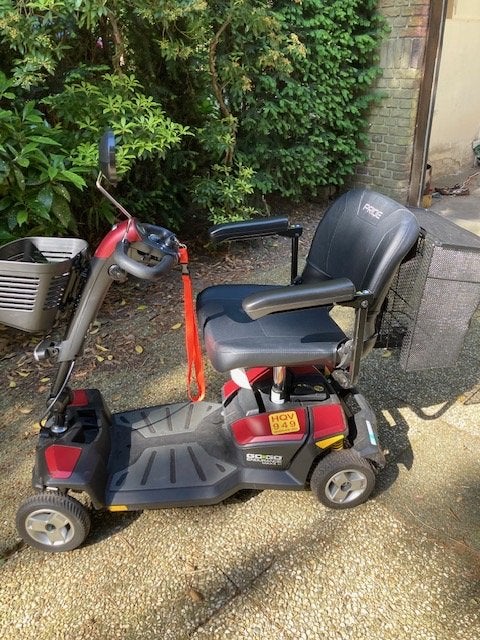 Scootmobiel Pride Gogo Endurance(lithium), Ophalen, Zo goed als nieuw, Pride