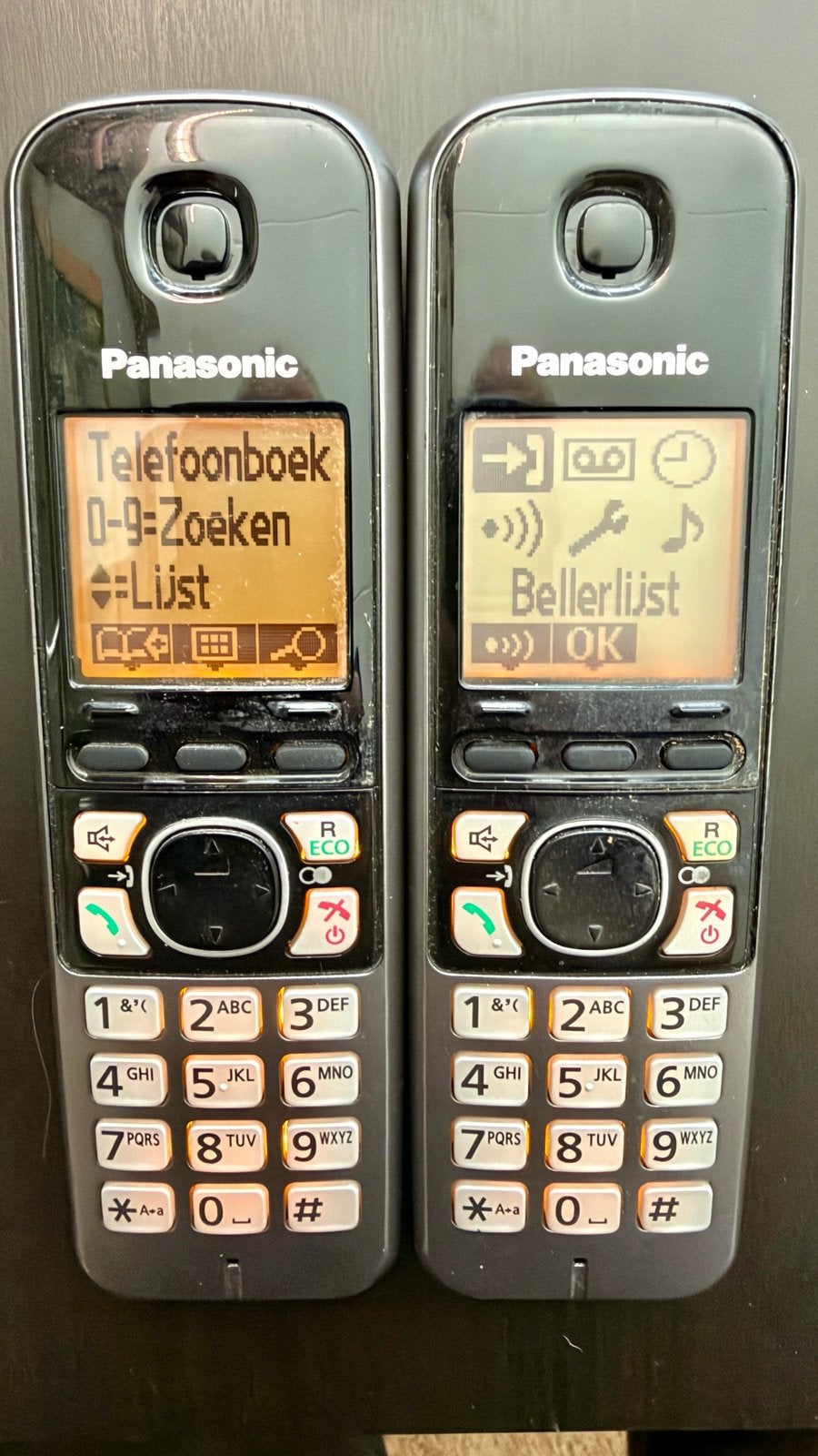 Panasonic KX-TGA672EX Draadloze Telefoons (2 Handsets), Telecommunicatie, Ophalen of Verzenden, Gebruikt, 2 handsets