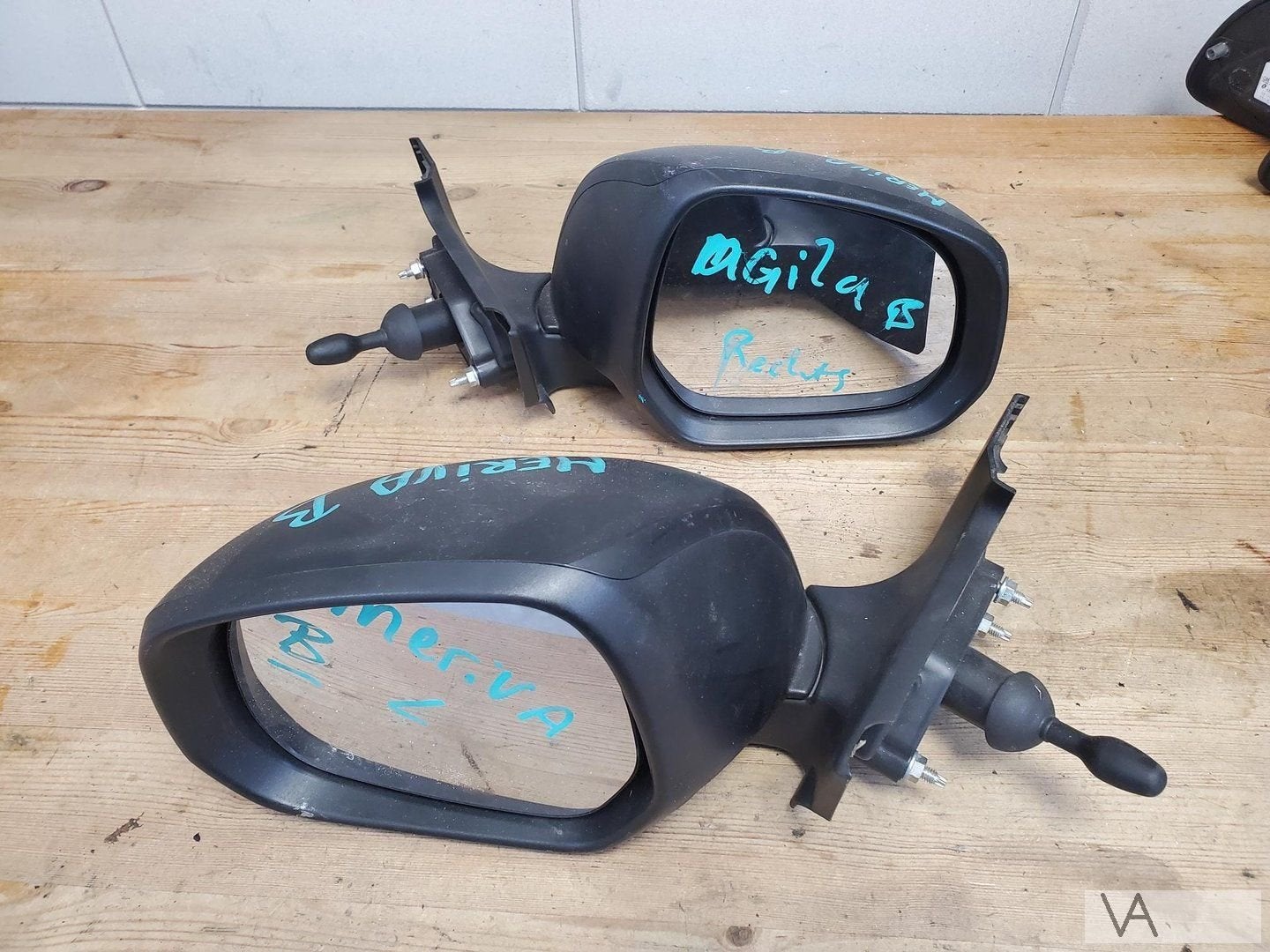 Opel Agila B / Suzuki Splash 2009 -2015 spiegel links rechts, Gebruikt, -, -, Opel