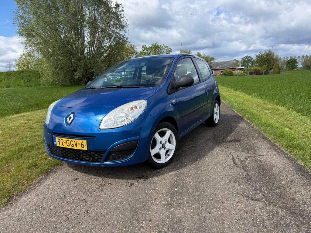 Renault Twingo 1.1 2008 Blauw, Auto's, Renault, Voorwielaandrijving, Twingo, 31 €/maand, 4 cilinders