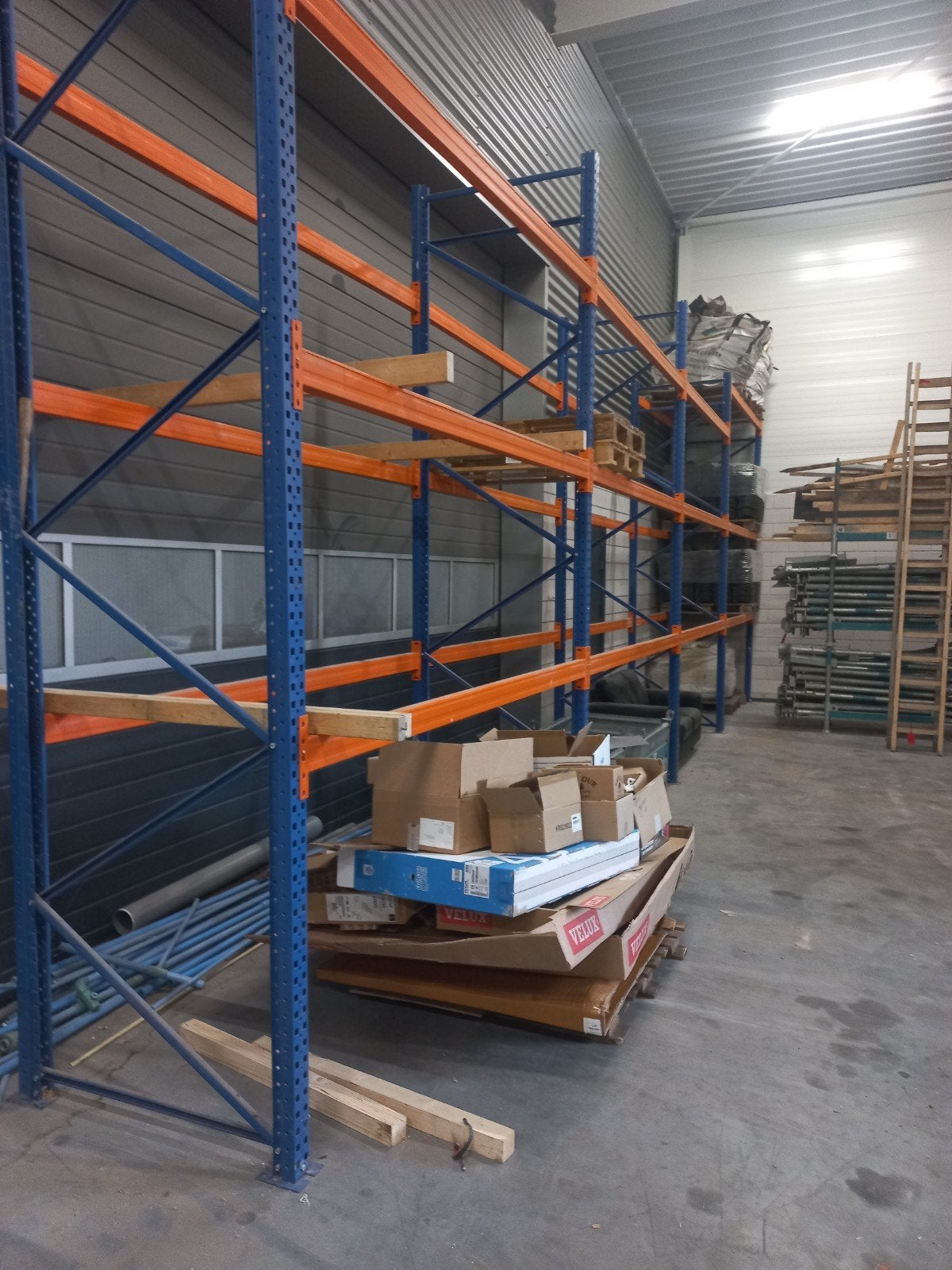 pallet stelling, Ophalen, Zo goed als nieuw
