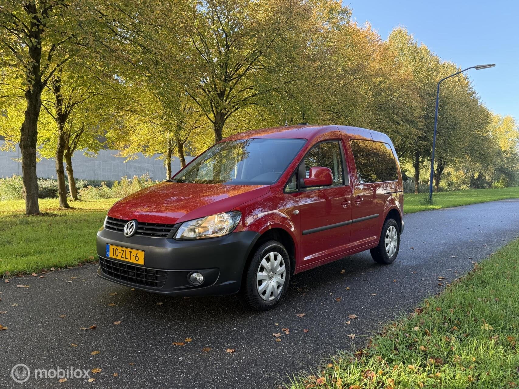 Volkswagen Caddy Combi 1.6 TDI*AUTOMAAT*5 PERS*1E EIGENAAR, Euro 5, Bedrijf, Diesel, Grijs