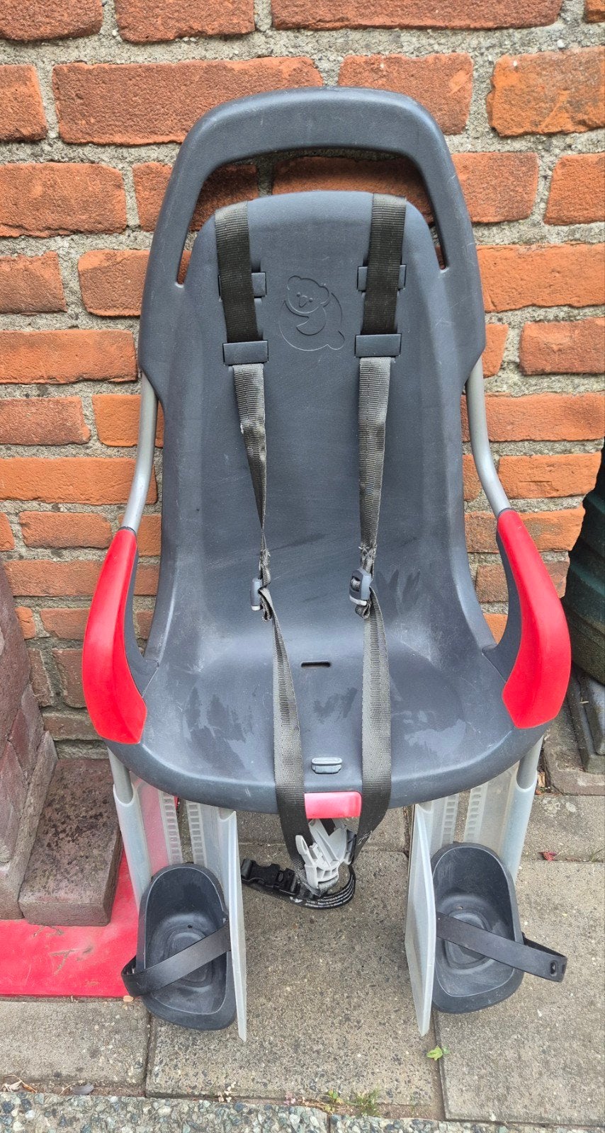 qibbel kinderzitje achter, Ophalen of Verzenden, Gebruikt