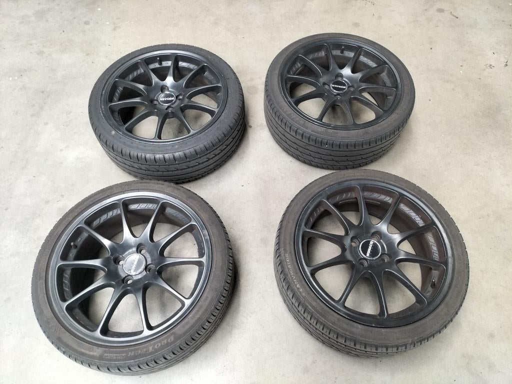Monaco 17 inch 4x100 velgen!, Auto-onderdelen, Banden en Velgen, Ophalen, Gebruikt, Banden en Velgen, 17 inch