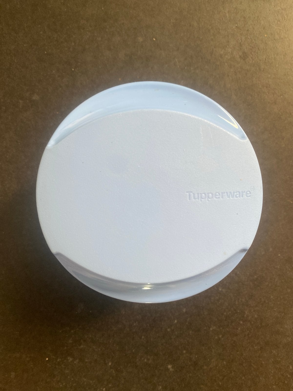 Tupperware Shaker 300 ml - Lichtblauw, Ophalen, Gebruikt, Blauw, Met deksel